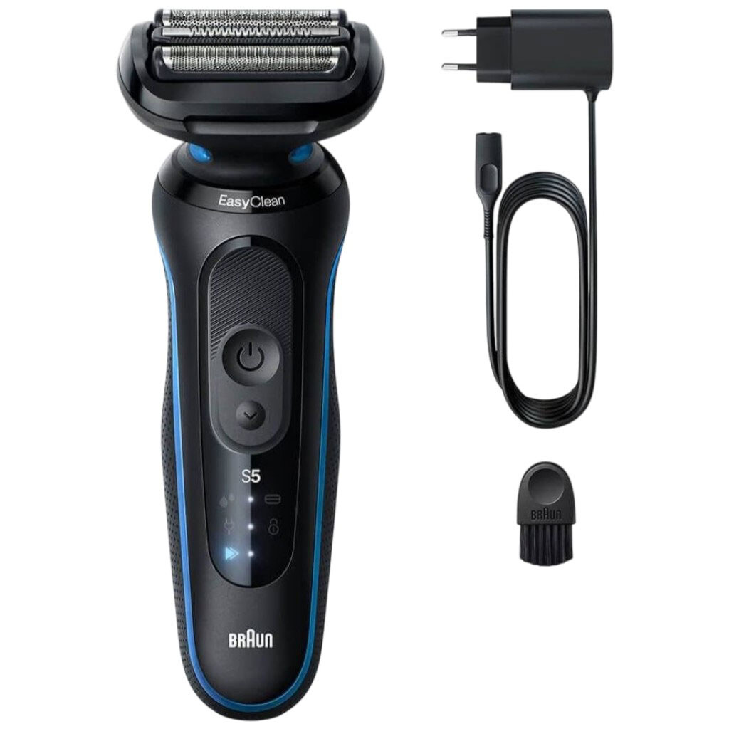 Електробритва Braun Series 5 52-B1000s, Чорний - № 1 Електробритва Braun Series 5 52-B1000s, Чорний - № 1