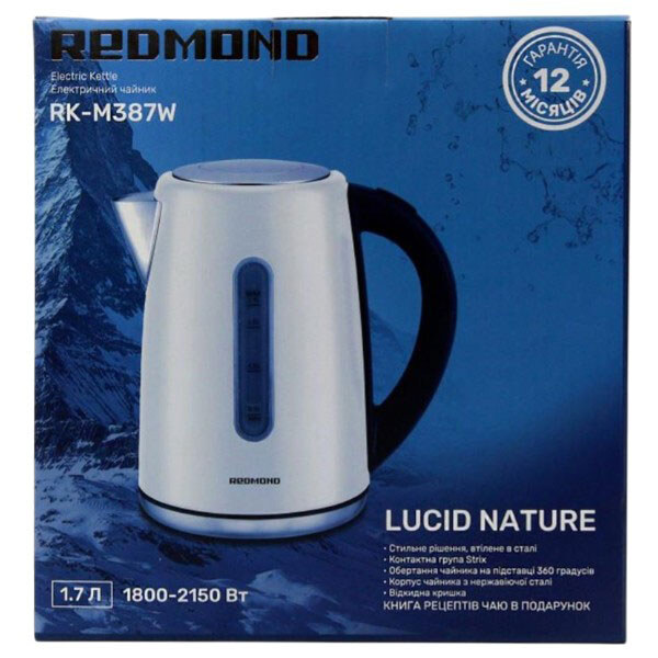 Электрочайник Redmond RK-M387W, Белый - № 4 Электрочайник Redmond RK-M387W, Белый - № 4