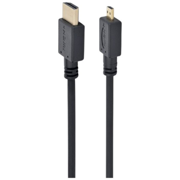 Кабель Cablexpert HDMI - micro-HDMI, 1.8 м., Чорний - № 2 Кабель Cablexpert HDMI - micro-HDMI, 1.8 м., Чорний - № 2