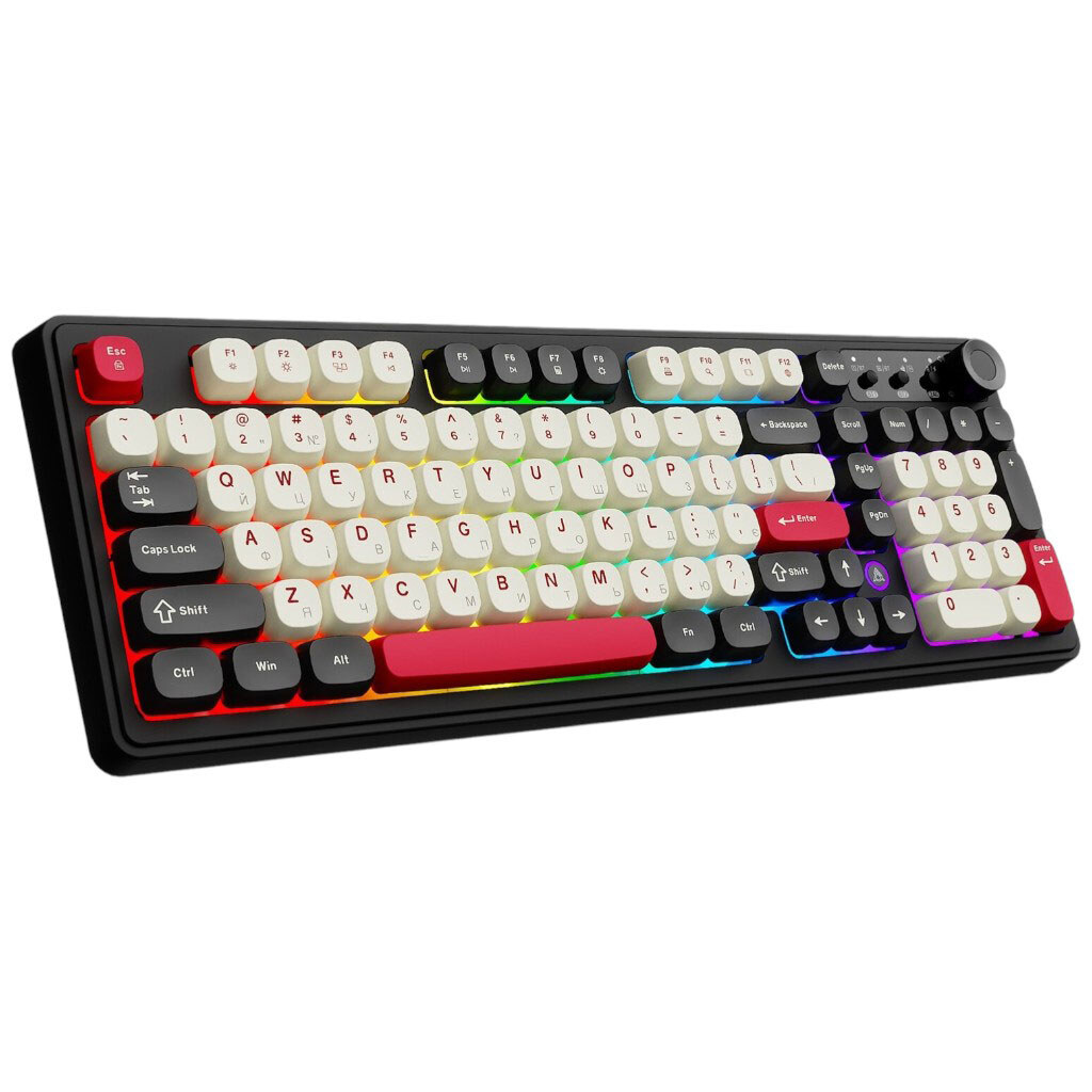 Клавіатура Ajazz AF98 Plus, Чорний - № 1 Клавіатура Ajazz AF98 Plus, Чорний - № 1