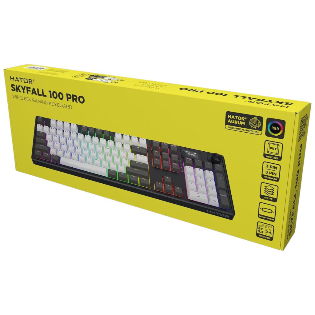 Клавиатура Hator Skyfall 100, Черный - № 5 Клавиатура Hator Skyfall 100, Черный - № 5