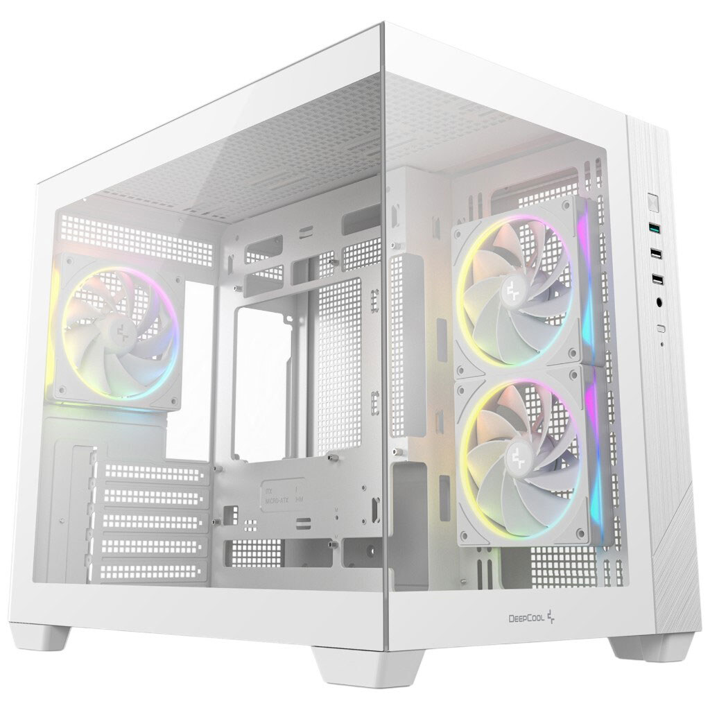 Корпус DeepCool CG330 3F, Білий - № 1 Корпус DeepCool CG330 3F, Білий - № 1