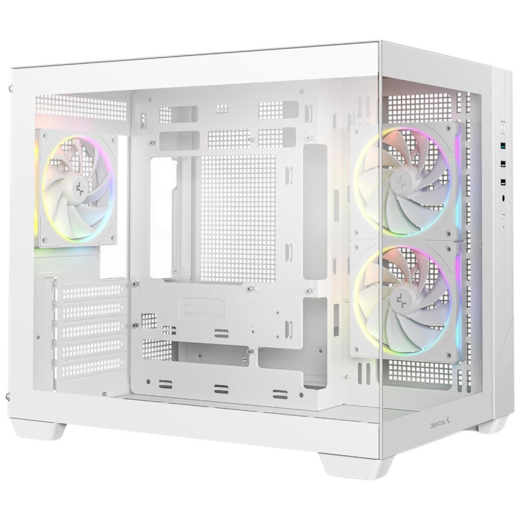 Корпус DeepCool CG330 3F, Білий - № 2 Корпус DeepCool CG330 3F, Білий - № 2
