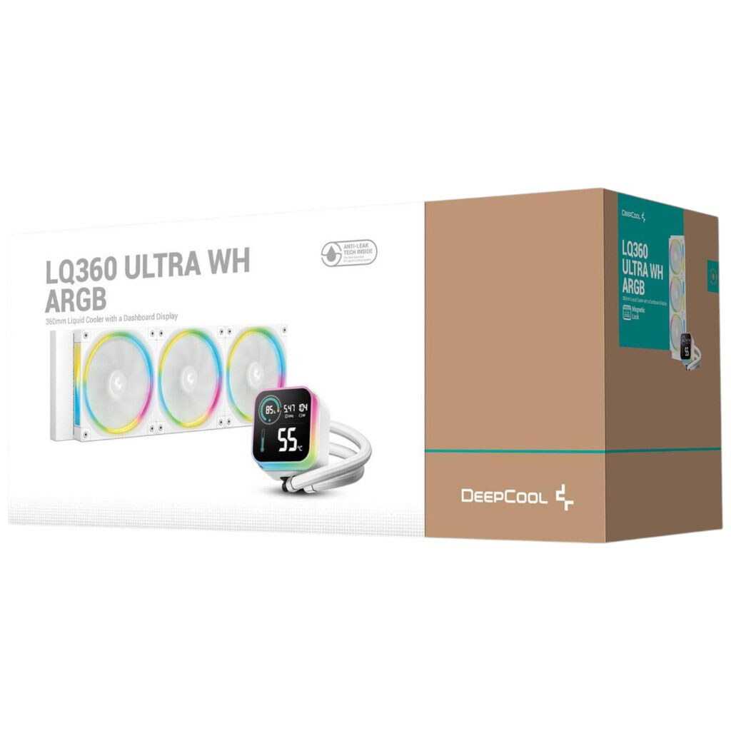 Система водяного охлаждения DeepCool LQ360 Ultra, Белый - № 6 Система водяного охлаждения DeepCool LQ360 Ultra, Белый - № 6