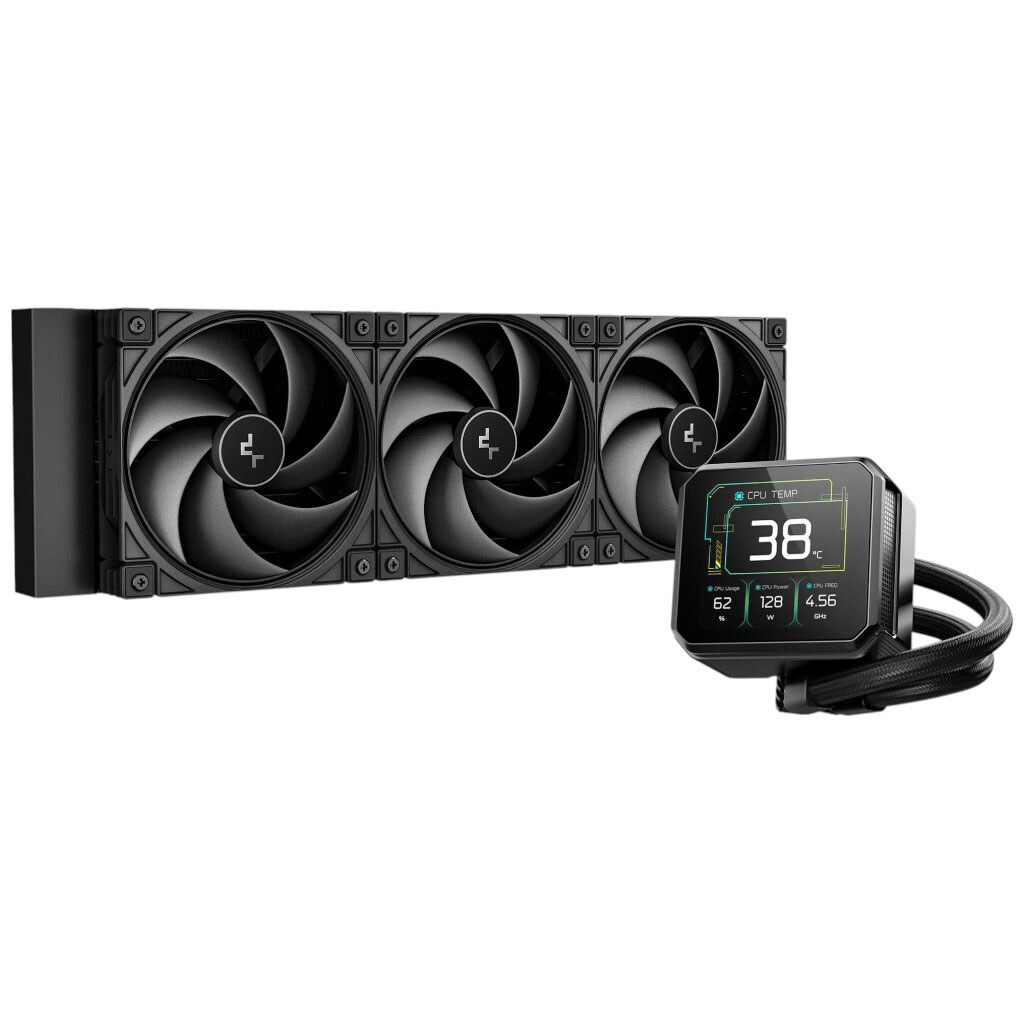 Система водяного охлаждения DeepCool Spartacus 360, Черный - № 1 Система водяного охлаждения DeepCool Spartacus 360, Черный - № 1