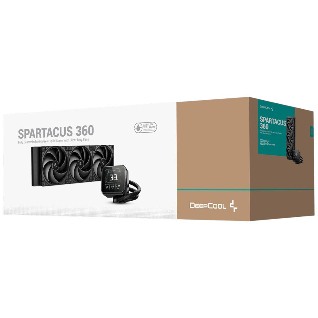 Система водяного охлаждения DeepCool Spartacus 360, Черный - № 5 Система водяного охлаждения DeepCool Spartacus 360, Черный - № 5