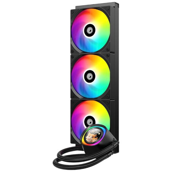 Система водяного охлаждения ID-Cooling FX360 LCD, Черный - № 2 Система водяного охлаждения ID-Cooling FX360 LCD, Черный - № 2