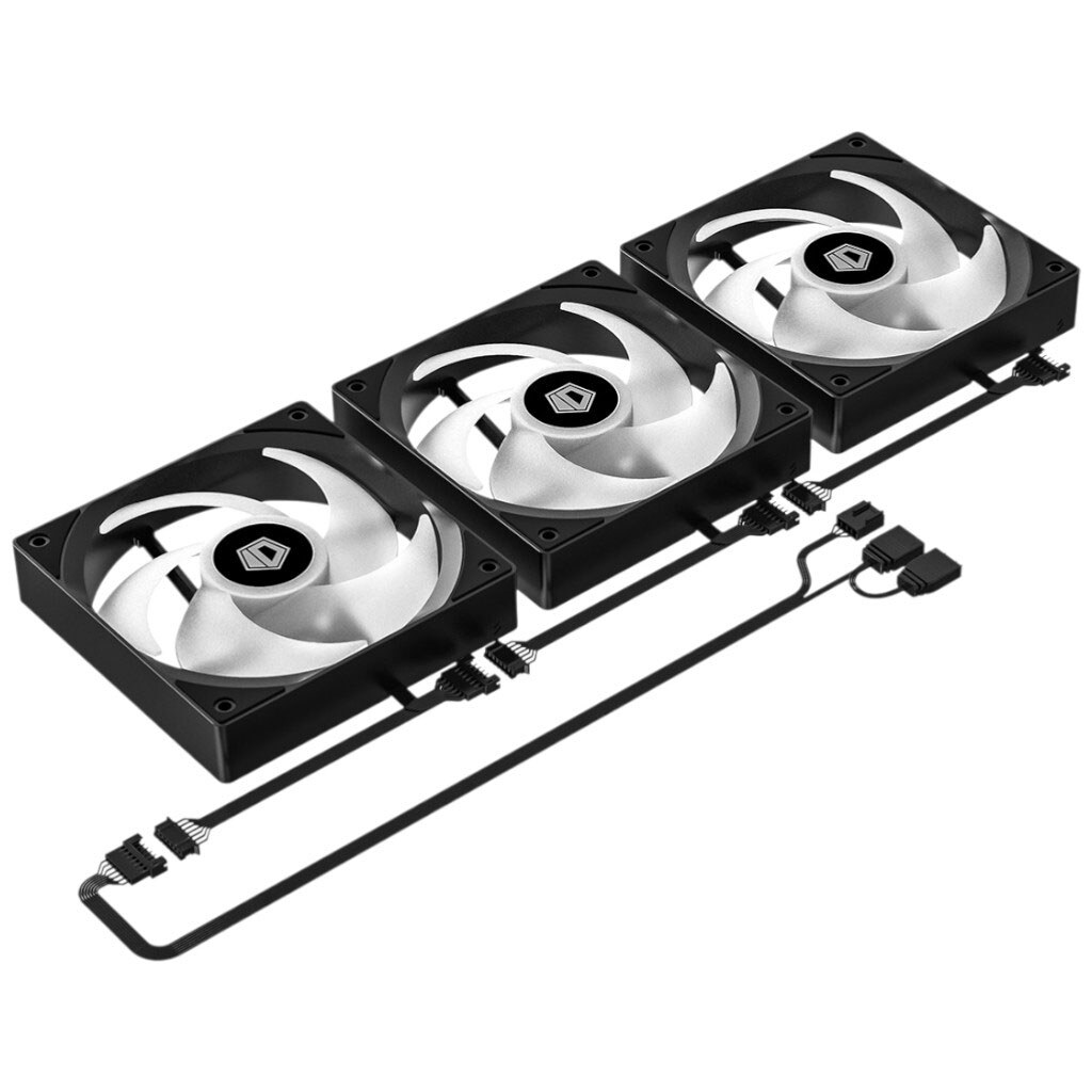 Система водяного охлаждения ID-Cooling FX360 LCD, Черный - № 3 Система водяного охлаждения ID-Cooling FX360 LCD, Черный - № 3