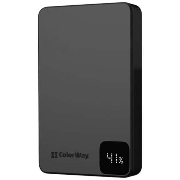 Портативная батарея (Power Bank) ColorWay CW-PB100LPA1BK-WPDD, 10000 mAh, Черный - № 4 Портативная батарея (Power Bank) ColorWay CW-PB100LPA1BK-WPDD, 10000 mAh, Черный - № 4