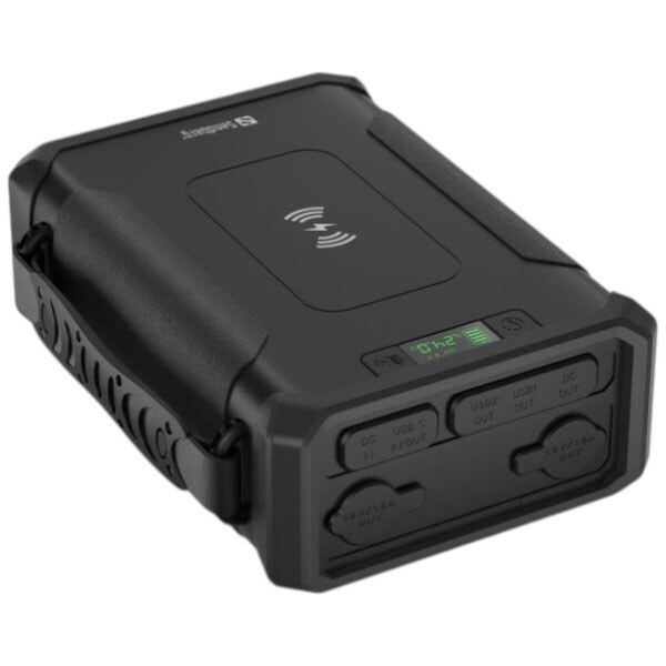 Портативная батарея (Power Bank) Sandberg Survivor 420-78, 96000 mAh, Черный - № 2 Портативная батарея (Power Bank) Sandberg Survivor 420-78, 96000 mAh, Черный - № 2