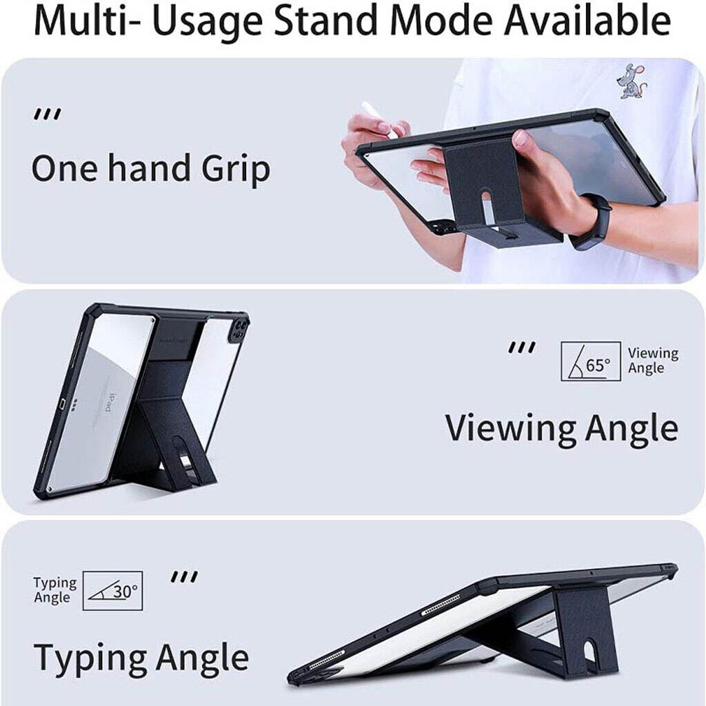Чохол (накладка) Apple iPad Mini 6, XUNDD Stand, Чорний - № 3 Чохол (накладка) Apple iPad Mini 6, XUNDD Stand, Чорний - № 3