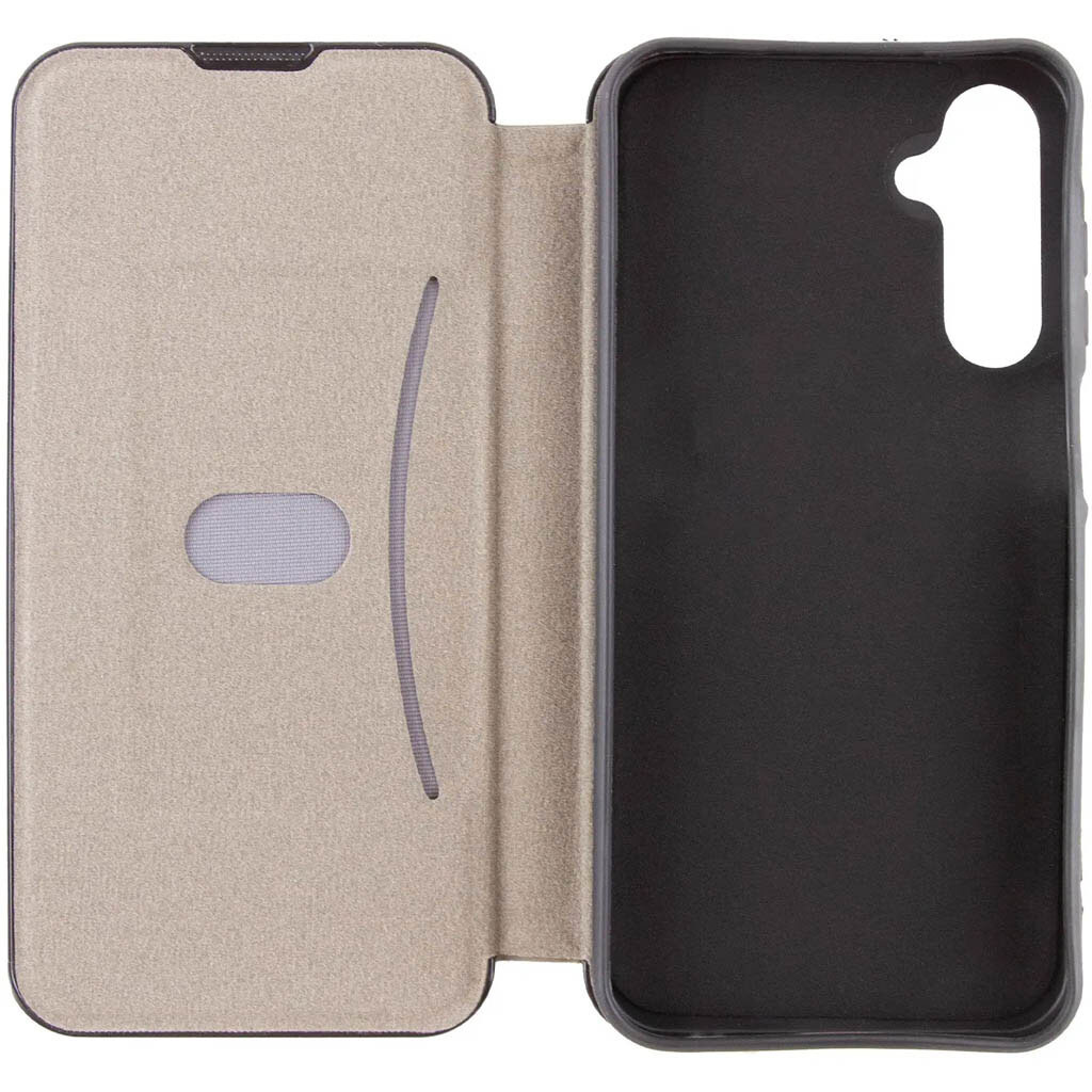 Чехол (книжка) Samsung Galaxy A57 5G, Belora, Серый - № 4 Чехол (книжка) Samsung Galaxy A57 5G, Belora, Серый - № 4