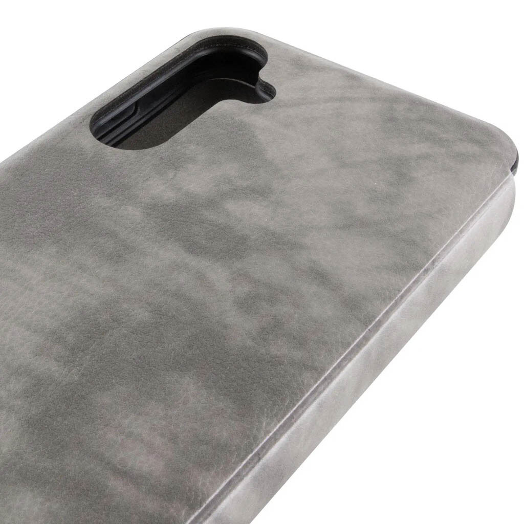 Чохол (книжка) Tecno Spark Go 1, Belora, Сірий - № 5 Чохол (книжка) Tecno Spark Go 1, Belora, Сірий - № 5