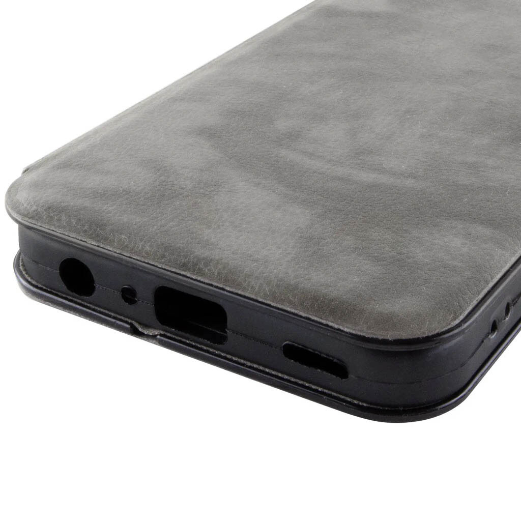 Чохол (книжка) Tecno Spark Go 1, Belora, Сірий - № 6 Чохол (книжка) Tecno Spark Go 1, Belora, Сірий - № 6