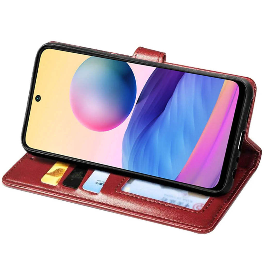 Чехол (книжка) Motorola Moto G56 5G, GETMAN Gallant, Красный - № 4 Чехол (книжка) Motorola Moto G56 5G, GETMAN Gallant, Красный - № 4