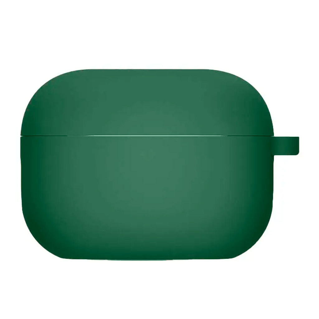 Чехол (накладка) Apple AirPods Pro 3, Silicone Classic Case, Pine needle, Зеленый - № 1 Чехол (накладка) Apple AirPods Pro 3, Silicone Classic Case, Pine needle, Зеленый - № 1