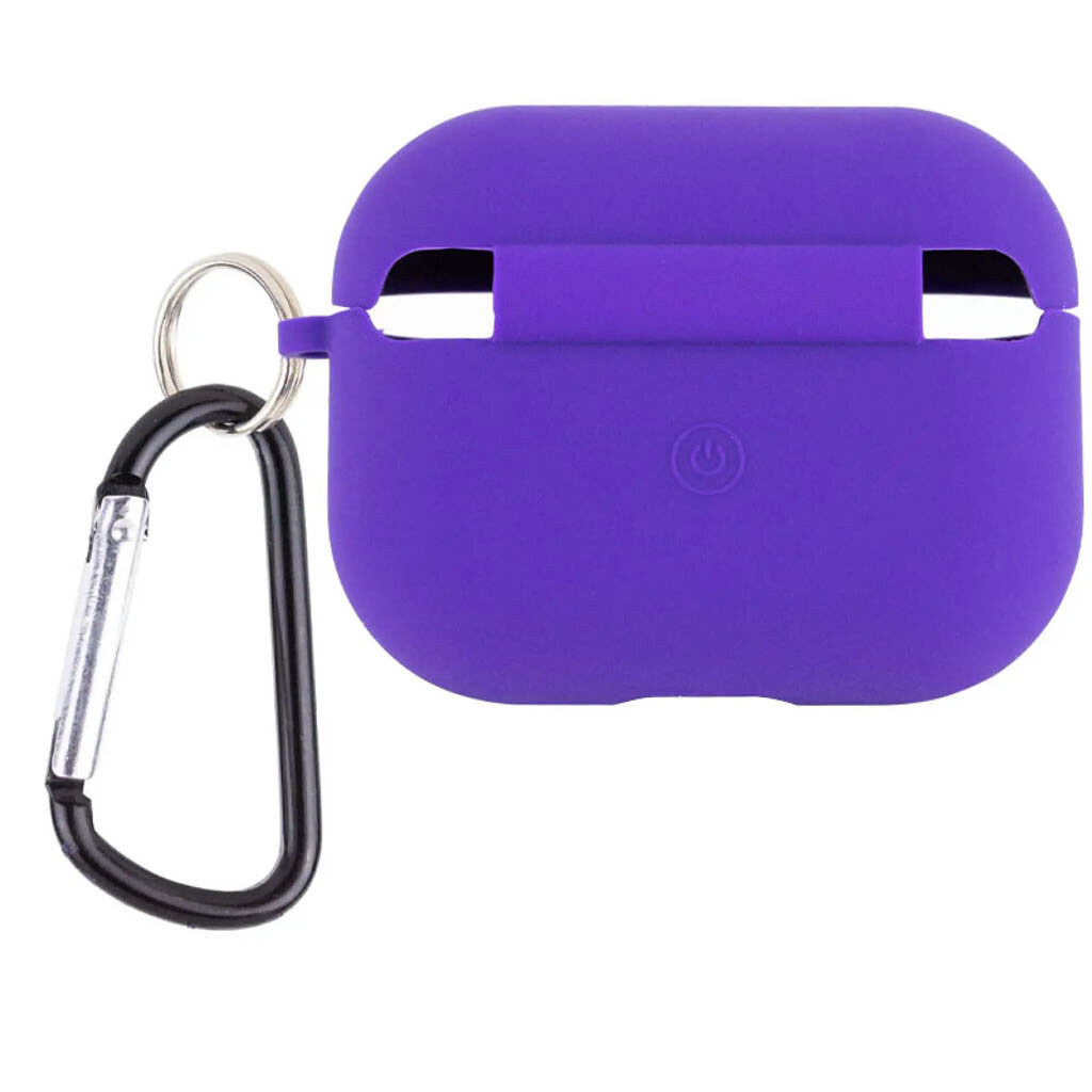 Чехол (накладка) Apple AirPods Pro 3, Silicone Classic Case, Ultra Violet, Фиолетовый - № 2 Чехол (накладка) Apple AirPods Pro 3, Silicone Classic Case, Ultra Violet, Фиолетовый - № 2