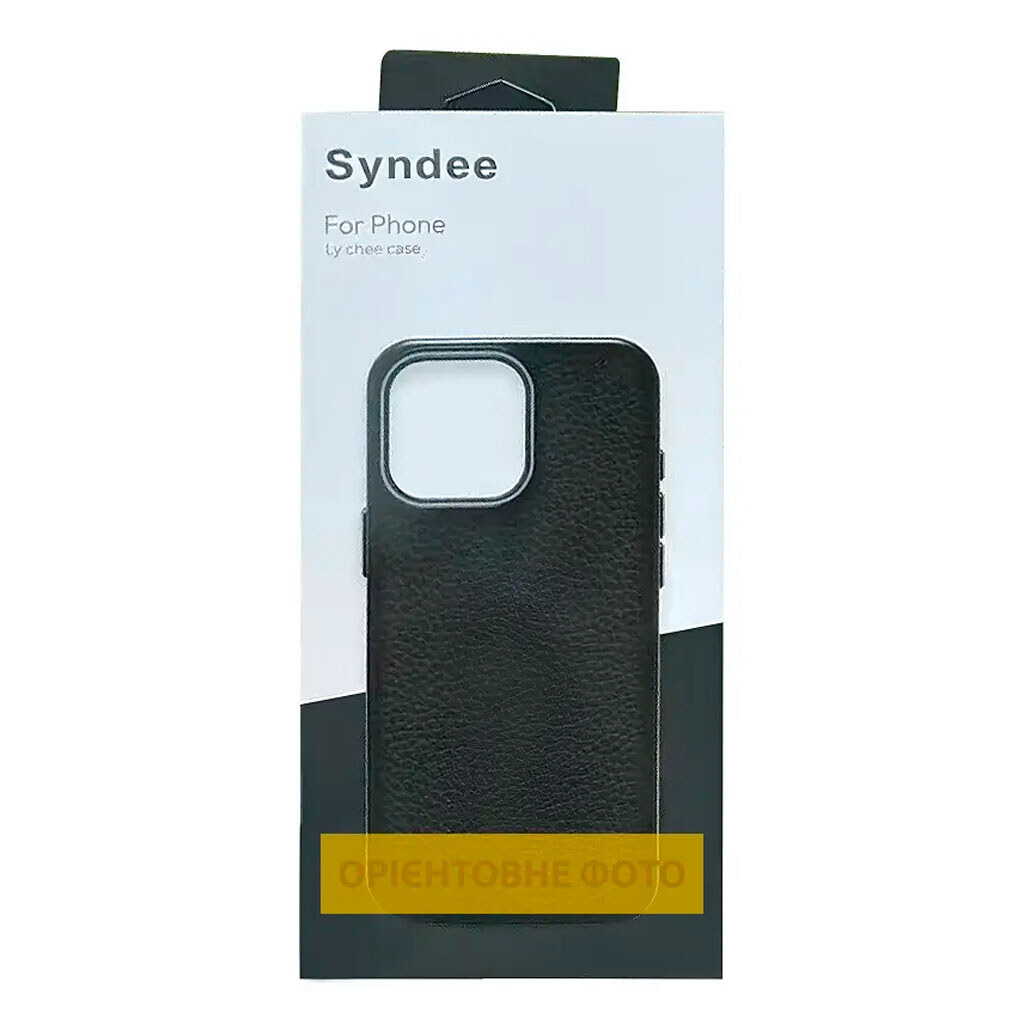Чохол (накладка) Apple iPhone 13 Pro Max, Syndee, Black-Gray, MagSafe, Чорний - № 2 Чохол (накладка) Apple iPhone 13 Pro Max, Syndee, Black-Gray, MagSafe, Чорний - № 2