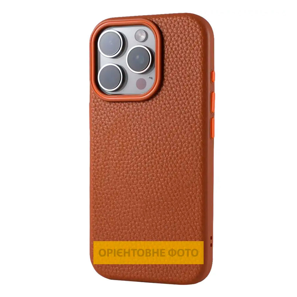 Чохол (накладка) Apple iPhone 15 Pro Max, Syndee, Golden Brown, MagSafe, Коричневий - № 1 Чохол (накладка) Apple iPhone 15 Pro Max, Syndee, Golden Brown, MagSafe, Коричневий - № 1