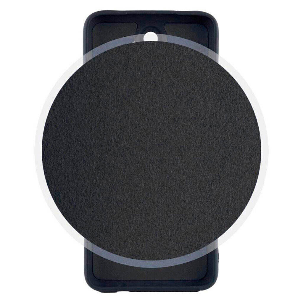 Чохол (накладка) ZTE Blade A56 (Z2473), GETMAN Liquid Silk, Чорний - № 2 Чохол (накладка) ZTE Blade A56 (Z2473), GETMAN Liquid Silk, Чорний - № 2