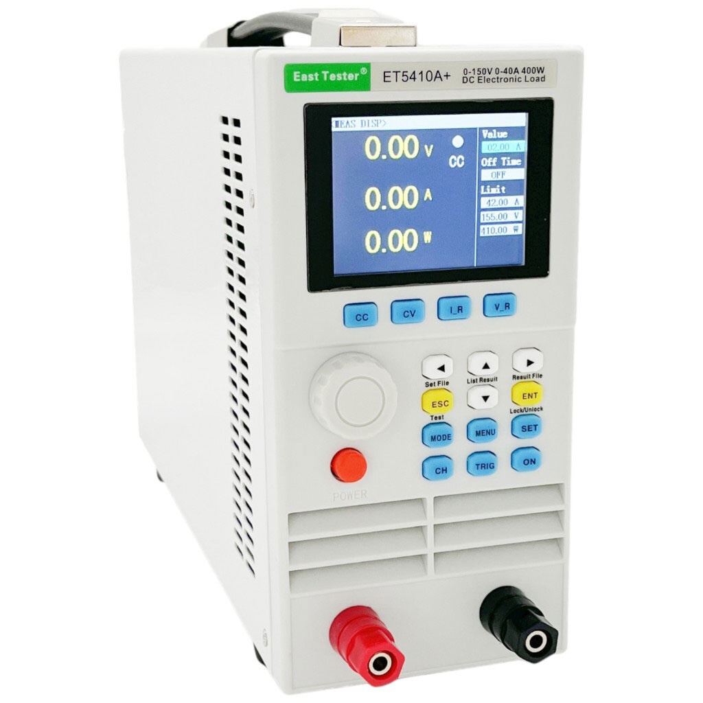 Одноканальне електронне навантаження постійного струму 400W, 150V, ET5410A+ - № 1 Одноканальне електронне навантаження постійного струму 400W, 150V, ET5410A+ - № 1