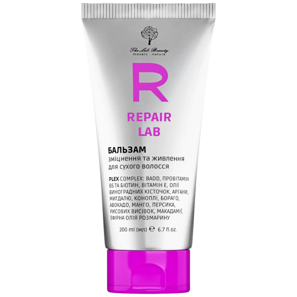 Бальзам для сухих волос The Lab Beauty Repair Lab, 200 мл - № 1 Бальзам для сухих волос The Lab Beauty Repair Lab, 200 мл - № 1
