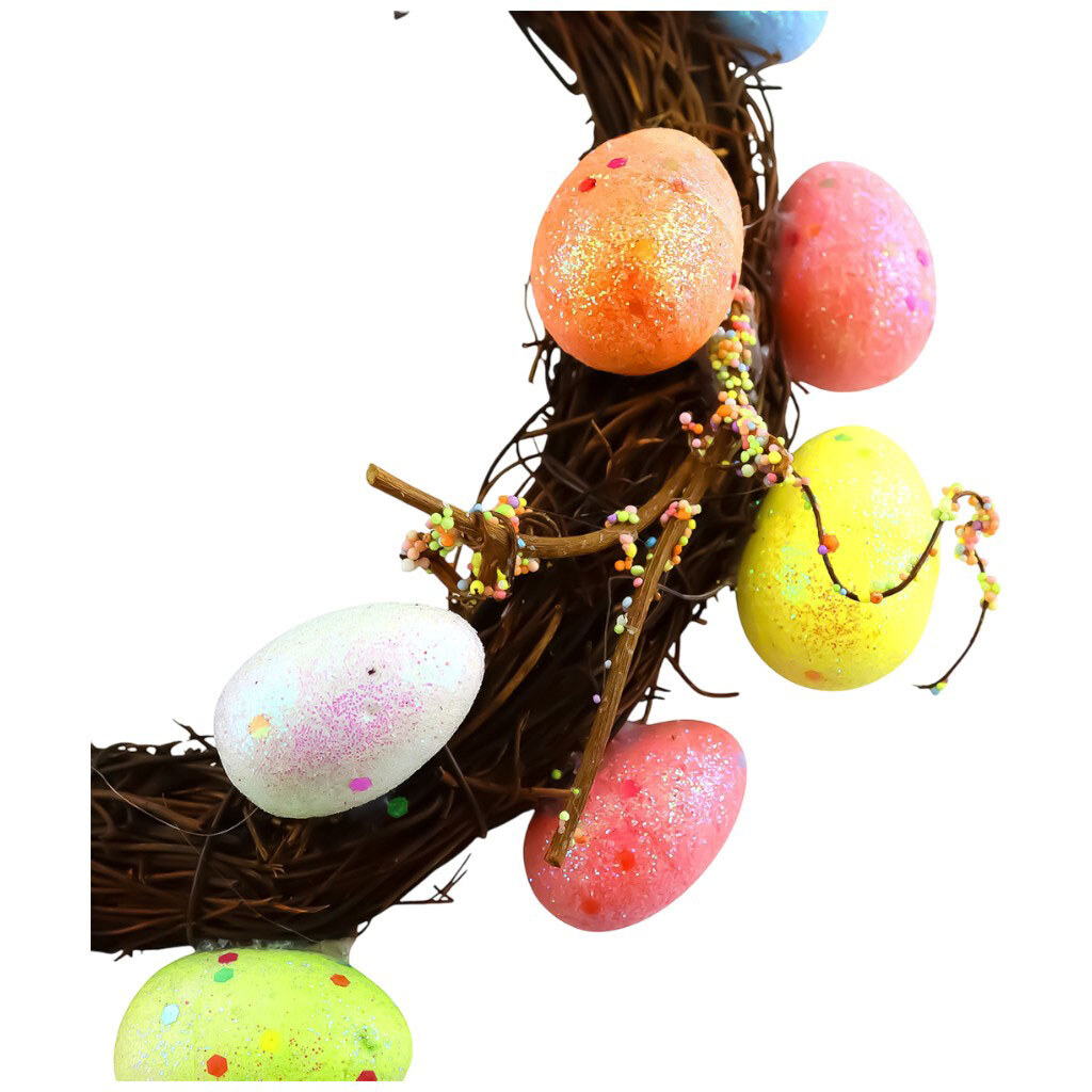 Декор пасхальный "Веночек", 18 см - № 2 Декор пасхальный "Веночек", 18 см - № 2