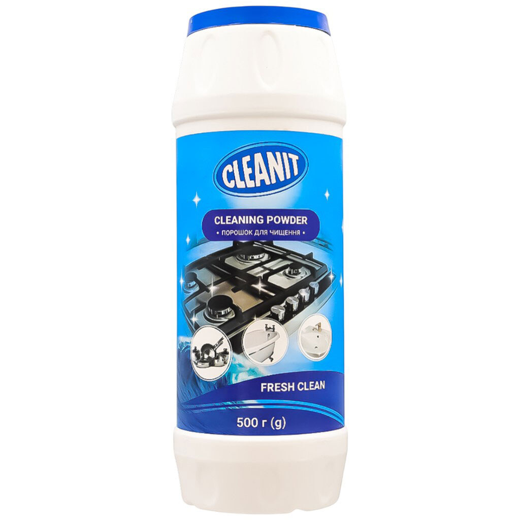 Чистящее средство универсальное CLEANIT "Морская свежесть", 500 г - № 1 Чистящее средство универсальное CLEANIT "Морская свежесть", 500 г - № 1