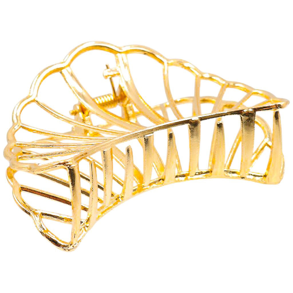 Краб для волос металлический фигурный "Мушля", в ассортименте - № 1 Краб для волос металлический фигурный "Мушля", в ассортименте - № 1