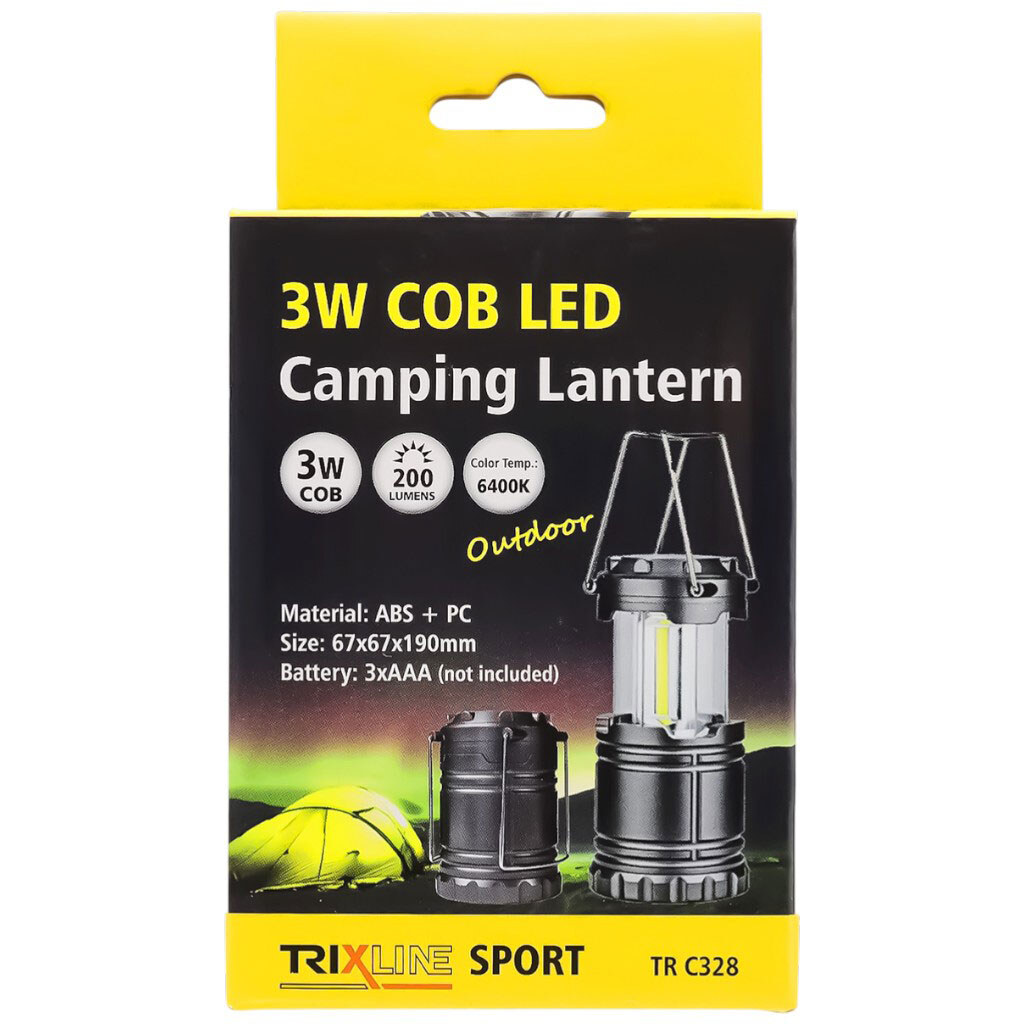 Фонарик кемпинговый LED на батарейках Trixline TR C328, 3 Вт - № 1 Фонарик кемпинговый LED на батарейках Trixline TR C328, 3 Вт - № 1