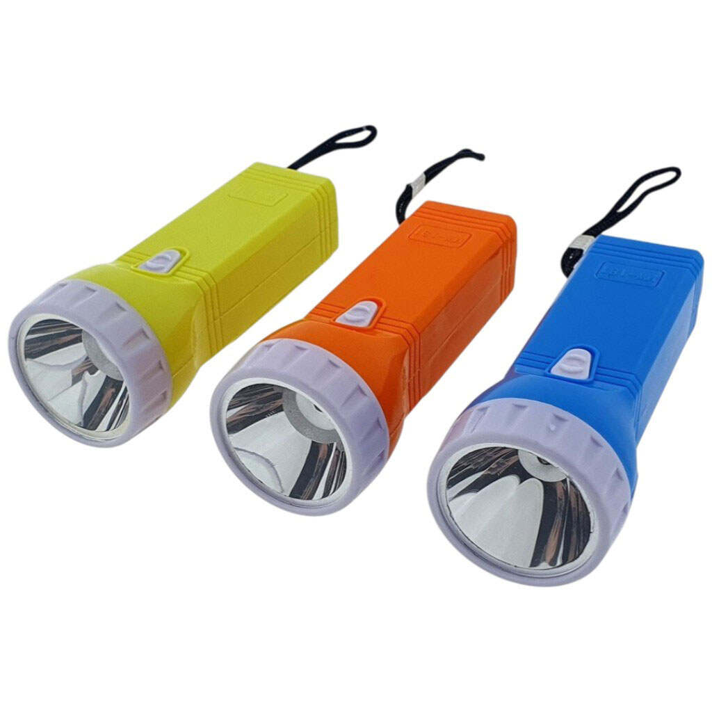 Фонарик ручной LED на батарейках Trixline TR 049L, цвет микс - № 2 Фонарик ручной LED на батарейках Trixline TR 049L, цвет микс - № 2