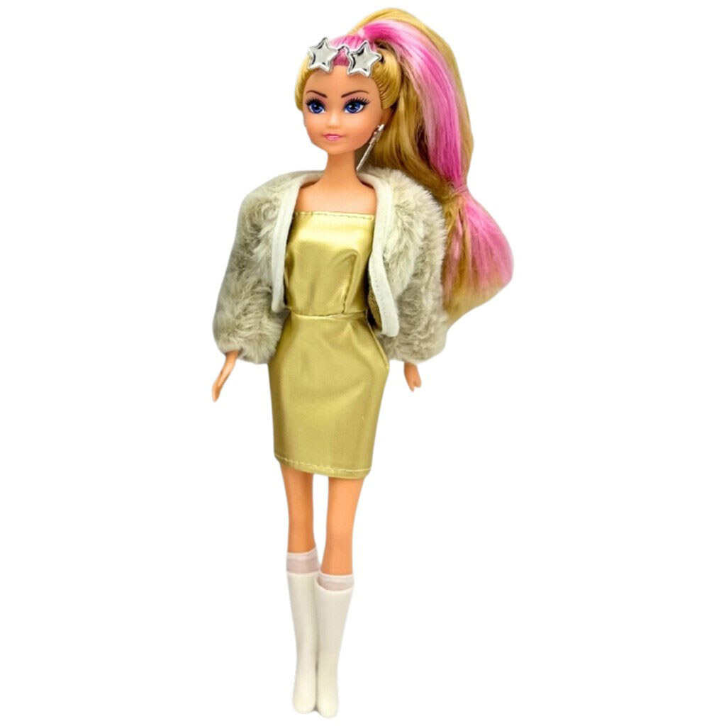 Лялька в стильному вбранні з аксесуарами, 29 см - № 1 Лялька в стильному вбранні з аксесуарами, 29 см - № 1