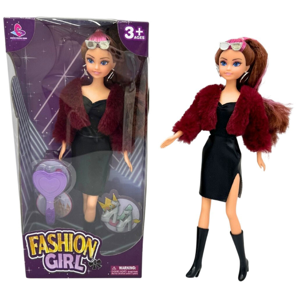 Лялька в стильному вбранні з аксесуарами, 29 см - № 4 Лялька в стильному вбранні з аксесуарами, 29 см - № 4