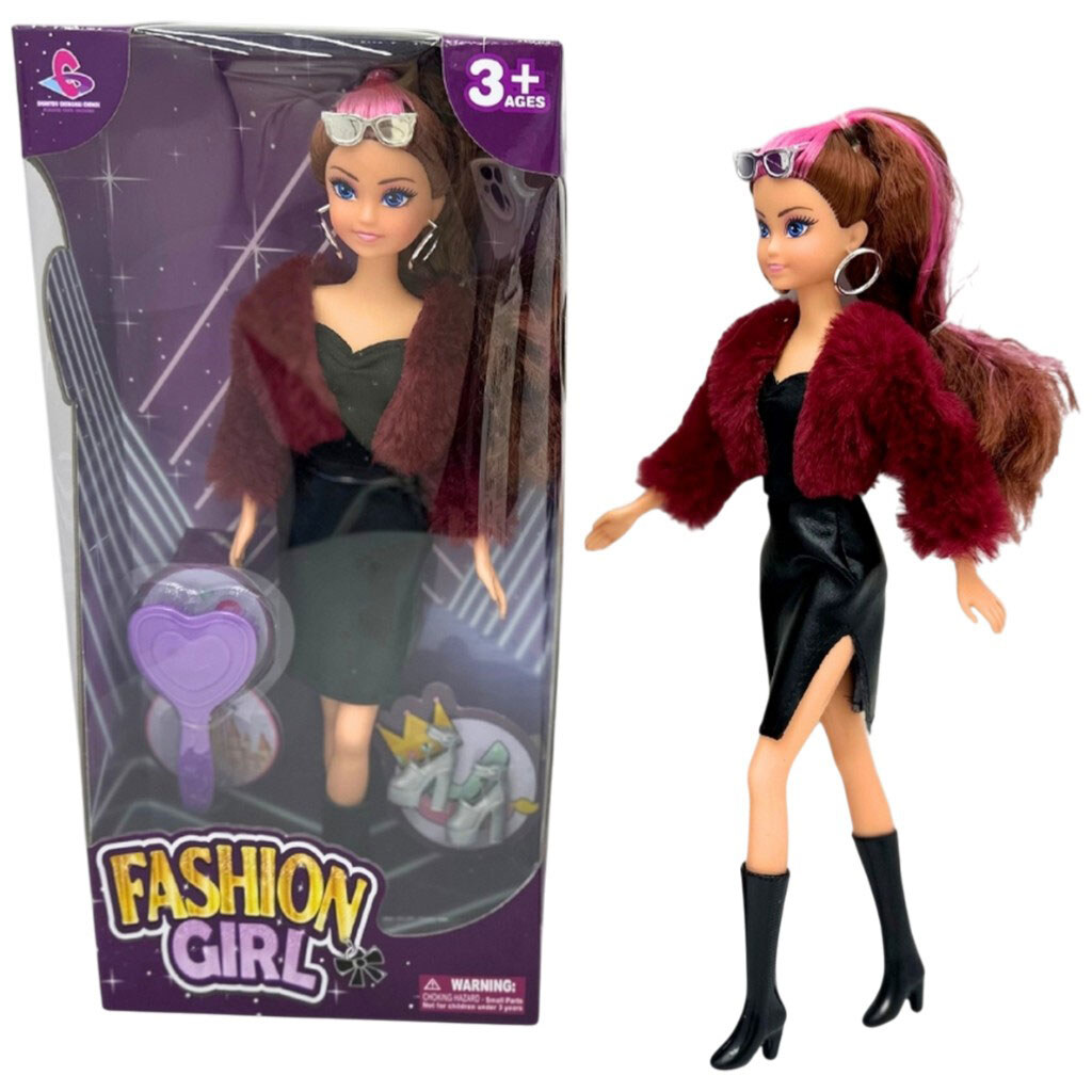 Лялька в стильному вбранні з аксесуарами, 29 см - № 5 Лялька в стильному вбранні з аксесуарами, 29 см - № 5