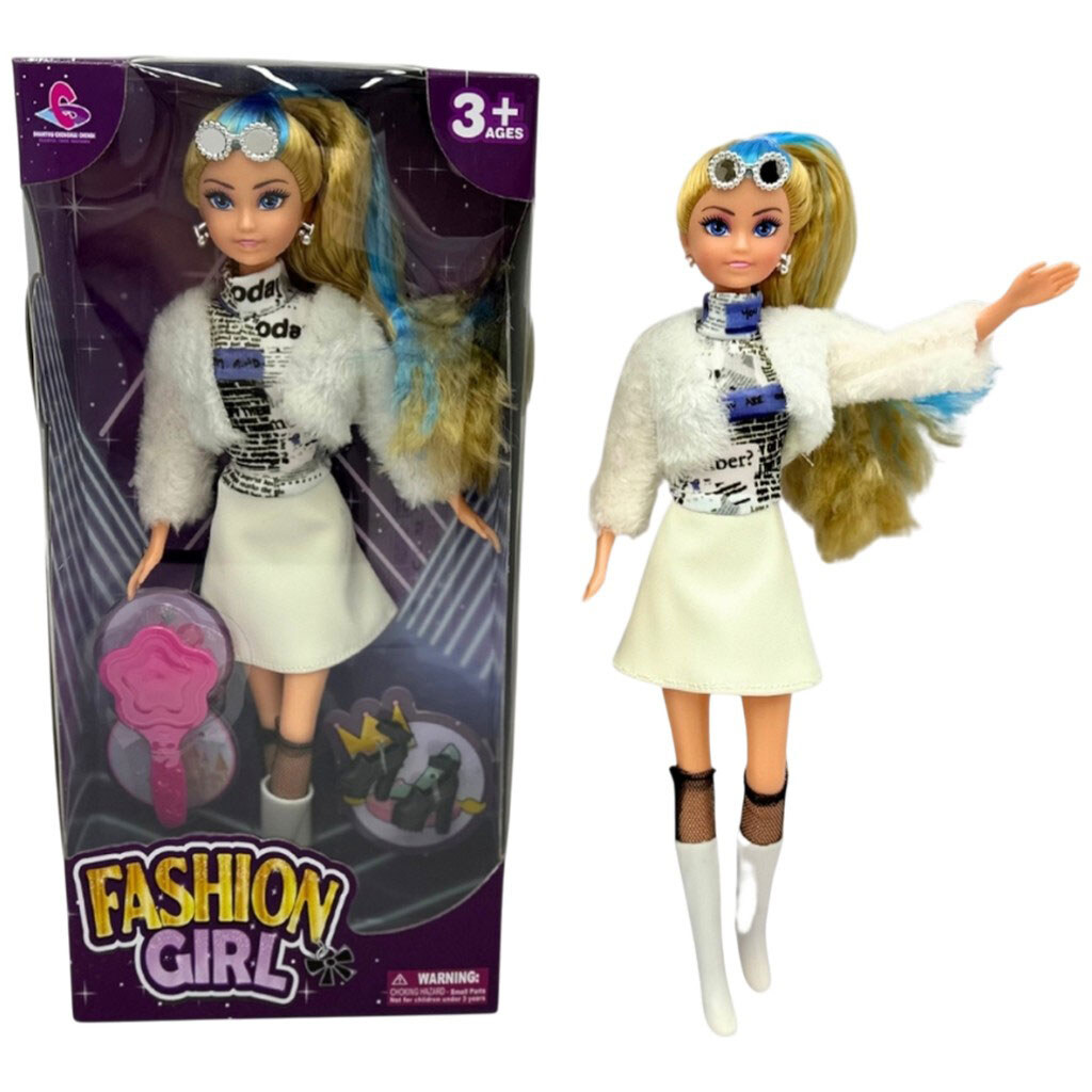 Лялька в стильному вбранні з аксесуарами, 29 см - № 6 Лялька в стильному вбранні з аксесуарами, 29 см - № 6