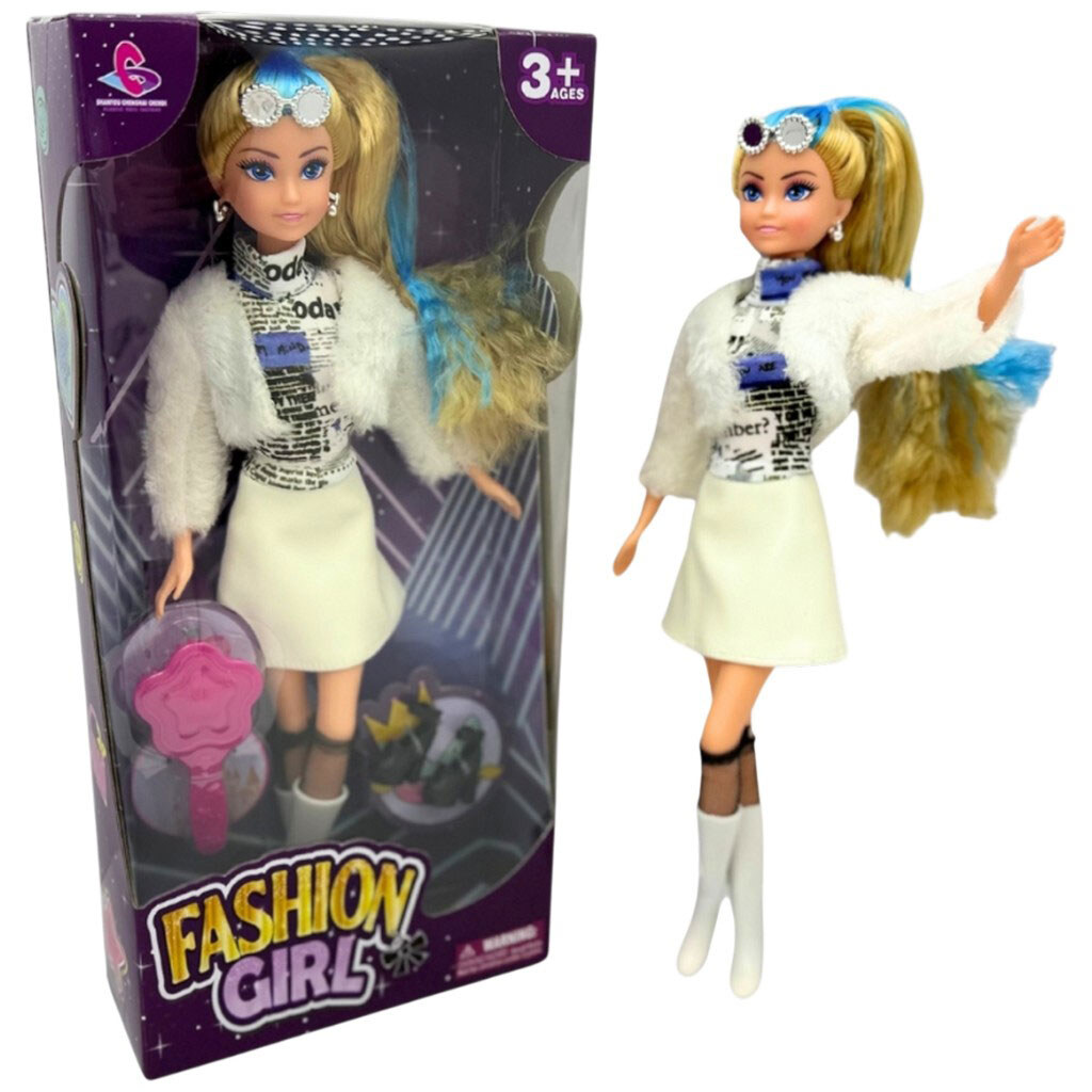 Лялька в стильному вбранні з аксесуарами, 29 см - № 7 Лялька в стильному вбранні з аксесуарами, 29 см - № 7