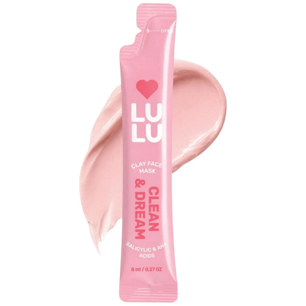 Маска для обличчя з рожевою глиною LULU Clean&Dream, 8 мл - № 2 Маска для обличчя з рожевою глиною LULU Clean&Dream, 8 мл - № 2