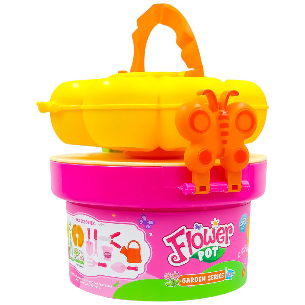 Набір дитячий іграшковий 4в1 "Квітковий горщик" - № 1 Набір дитячий іграшковий 4в1 "Квітковий горщик" - № 1