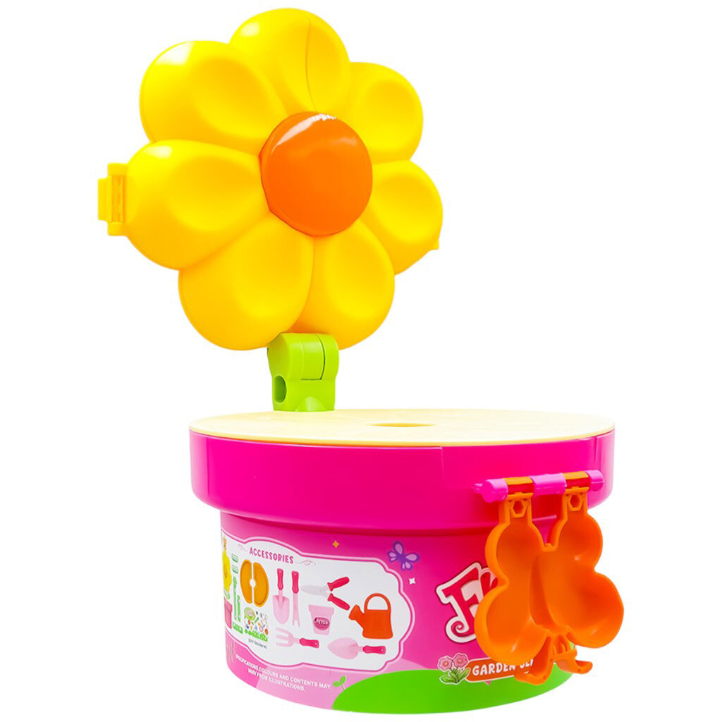 Набір дитячий іграшковий 4в1 "Квітковий горщик" - № 3 Набір дитячий іграшковий 4в1 "Квітковий горщик" - № 3