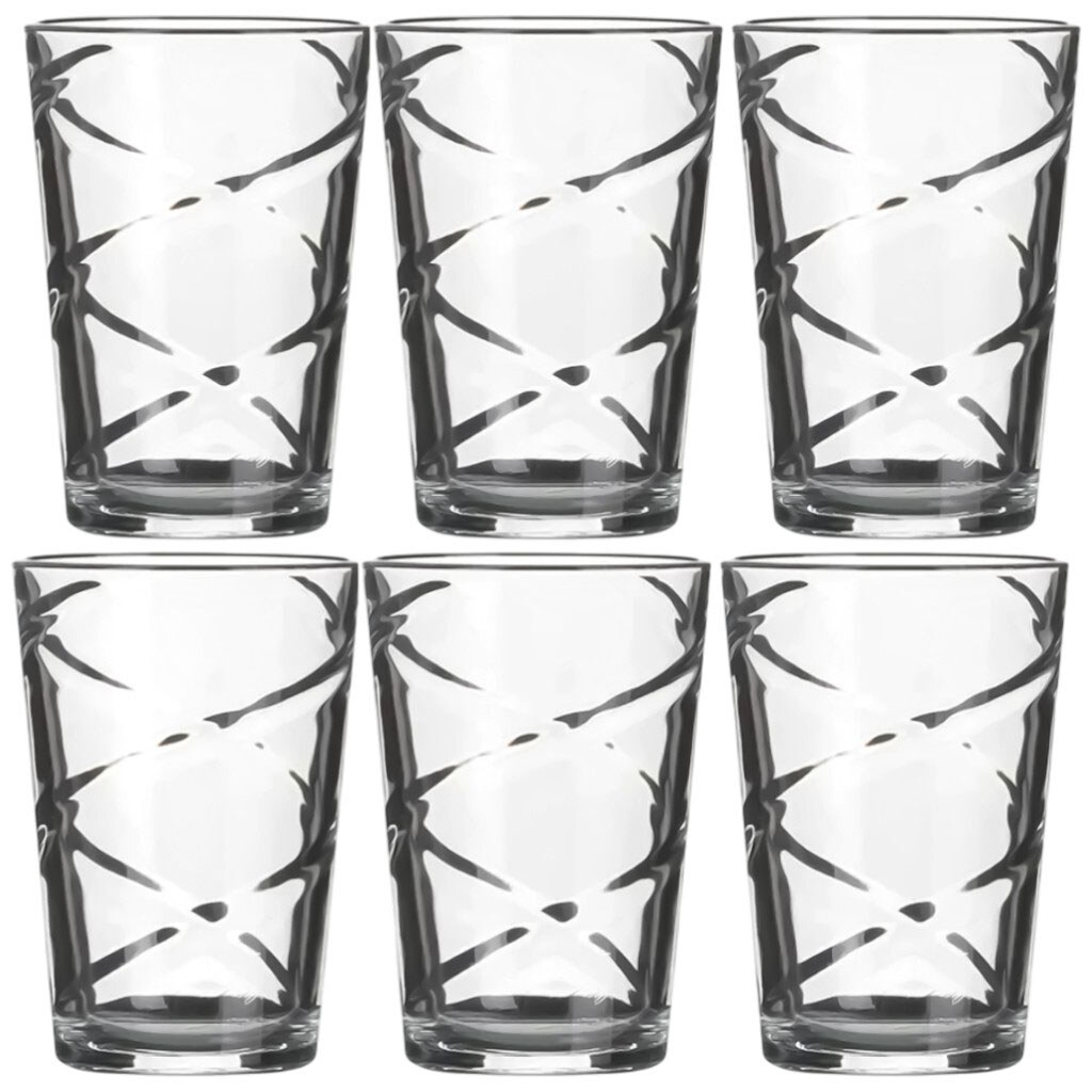 Набор стаканов для воды Pasabahce Ола, 200 мл х 6 шт/уп. - № 1 Набор стаканов для воды Pasabahce Ола, 200 мл х 6 шт/уп. - № 1