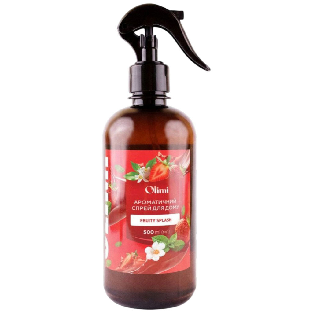 Освежитель воздуха жидкий Olimi Fruity Splash, 500 мл - № 1 Освежитель воздуха жидкий Olimi Fruity Splash, 500 мл - № 1
