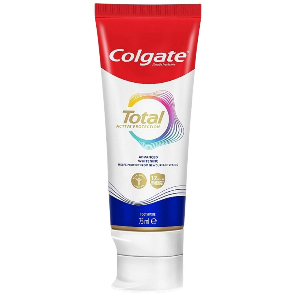 Паста зубная COLGATE Total Комплексное отбеливание, 75 мл - № 2 Паста зубная COLGATE Total Комплексное отбеливание, 75 мл - № 2