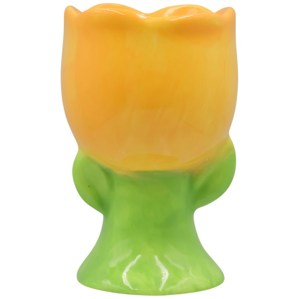 Подставка для яйца керамическая цветная "Цветок" - № 1 Подставка для яйца керамическая цветная "Цветок" - № 1