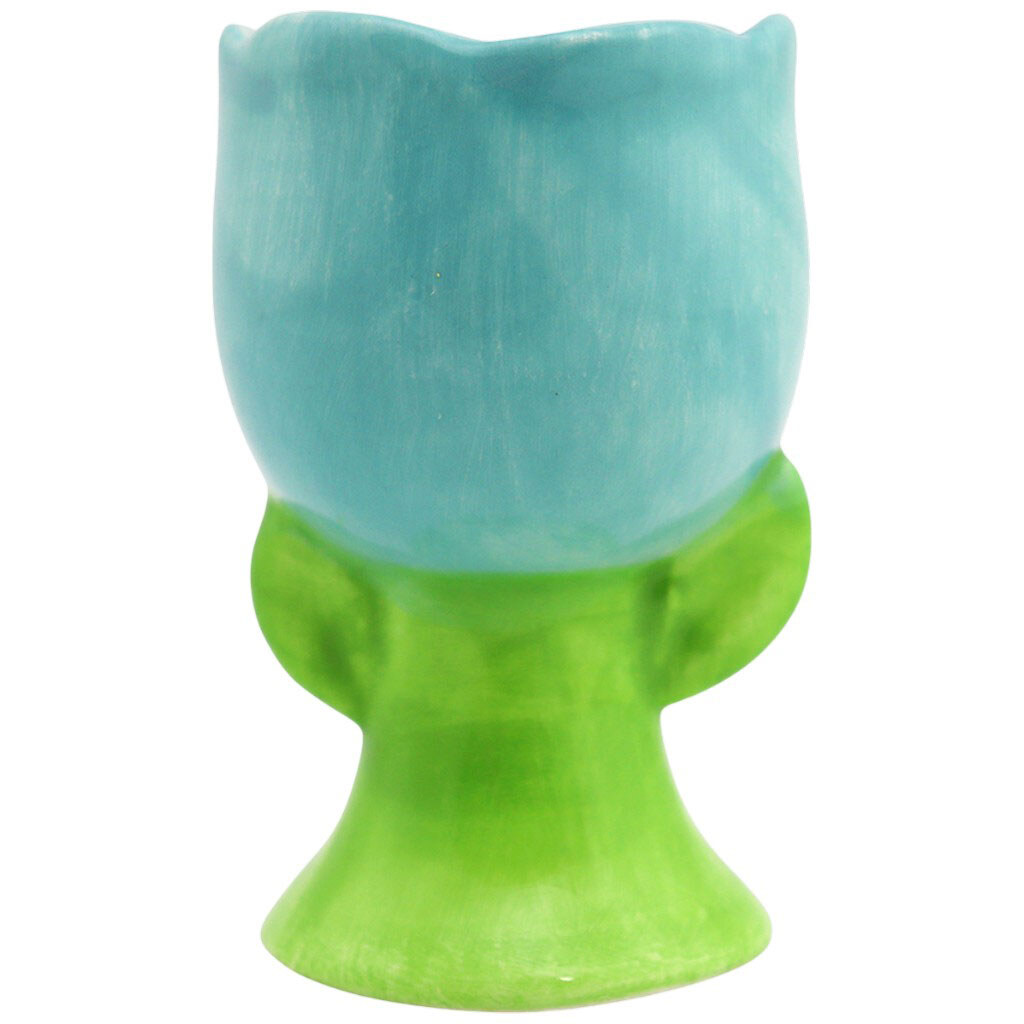 Подставка для яйца керамическая цветная "Цветок" - № 3 Подставка для яйца керамическая цветная "Цветок" - № 3