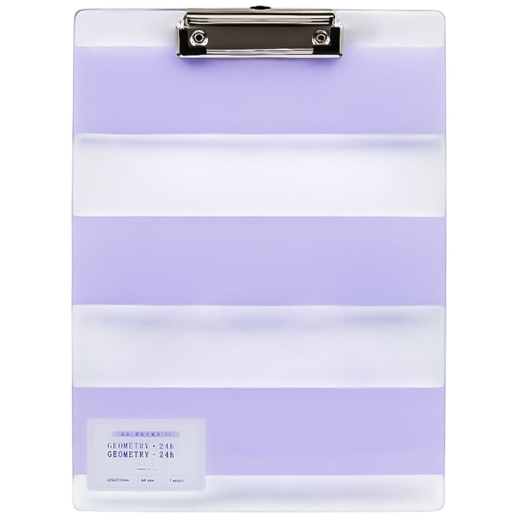 Канцелярский планшет А4 с зажимом прозрачный с принтом - № 1 Канцелярский планшет А4 с зажимом прозрачный с принтом - № 1
