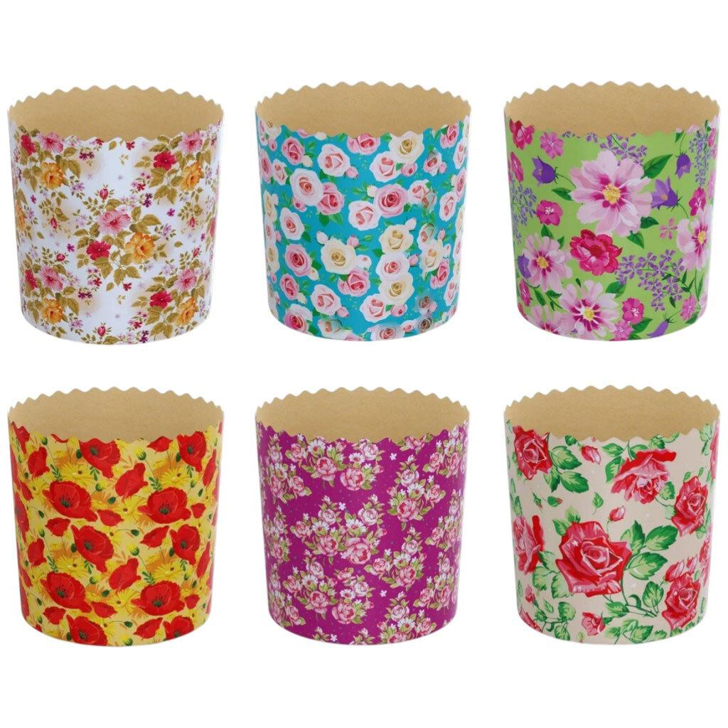 Форма для выпечки бумажная Good baking, 250 г, 90х85 мм - № 2 Форма для выпечки бумажная Good baking, 250 г, 90х85 мм - № 2