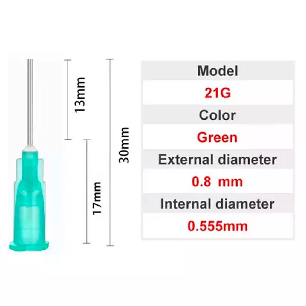 Голка-дозатор 21G - № 2 Голка-дозатор 21G - № 2