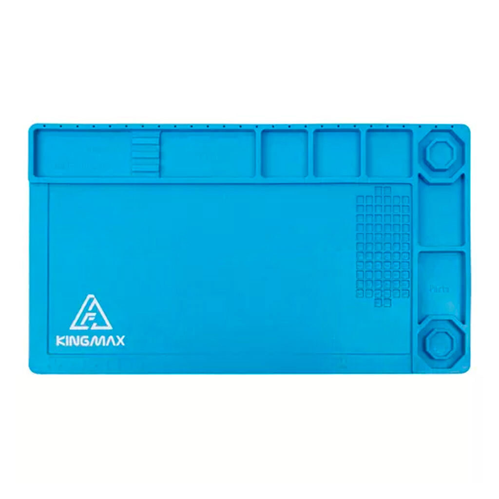 Килимок для монтажу Kingmax TE-503, 210 х 380 мм., Синій - № 1 Килимок для монтажу Kingmax TE-503, 210 х 380 мм., Синій - № 1