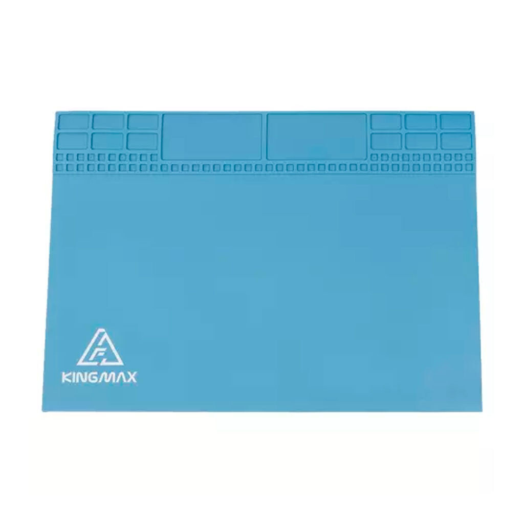 Килимок для монтажу Kingmax TE-504, 250 х 350 мм., Синій - № 1 Килимок для монтажу Kingmax TE-504, 250 х 350 мм., Синій - № 1