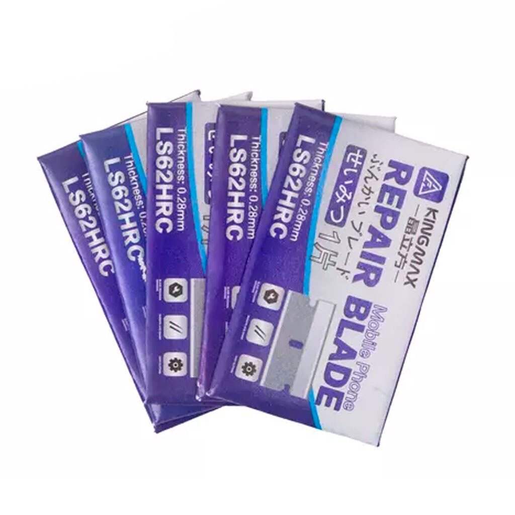 Леза для зняття клею Kingmax LS62HRC - № 1 Леза для зняття клею Kingmax LS62HRC - № 1